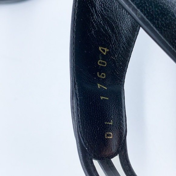 Salvatore Ferragamo Slide Heel Sandal in Black - Picture 10 of 13